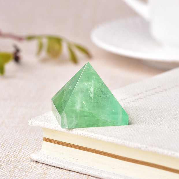 Natural Crystal Pyramid Healing Stone