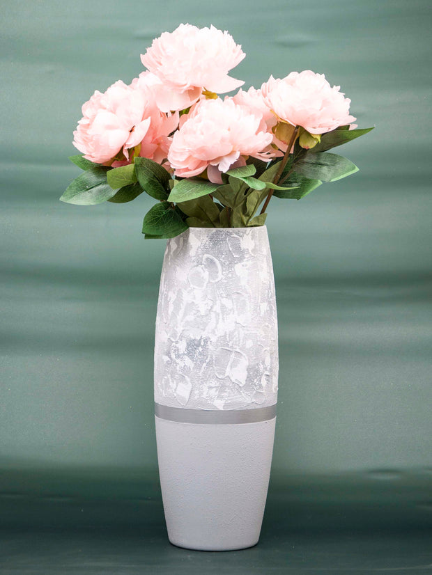 Marble imitation | Ikebana Floor Vase