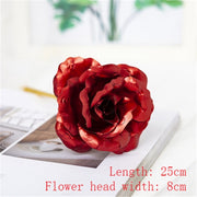 LED Enchanted Galaxy Rose Eternal 24K Gold Foil Flower